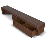 Ruvo Extendable TV Entertainment Unit - Walnut