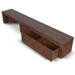 Ruvo Extendable TV Entertainment Unit - Walnut TV/Entertainment Unit Century-Core