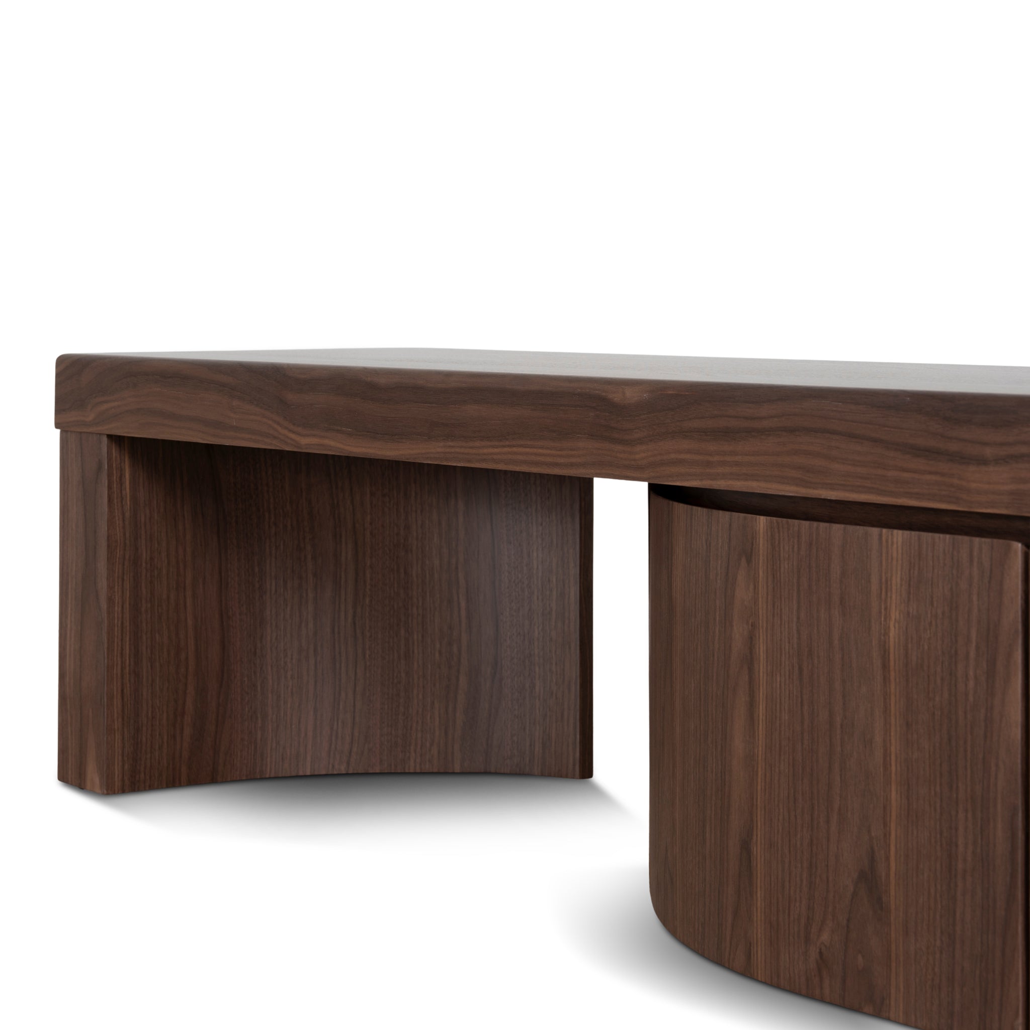 Ruvo Extendable TV Entertainment Unit - Walnut | Interior Secrets