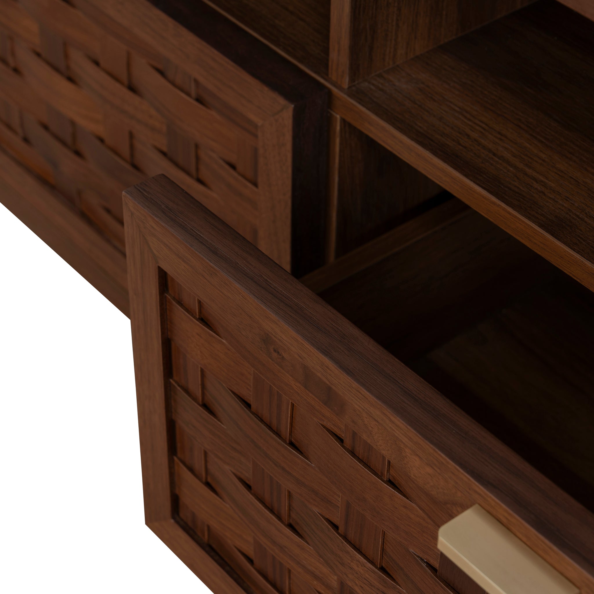 Varenna 1.8m TV Entertainment Unit - Walnut TV/Entertainment Unit IGGY-Core