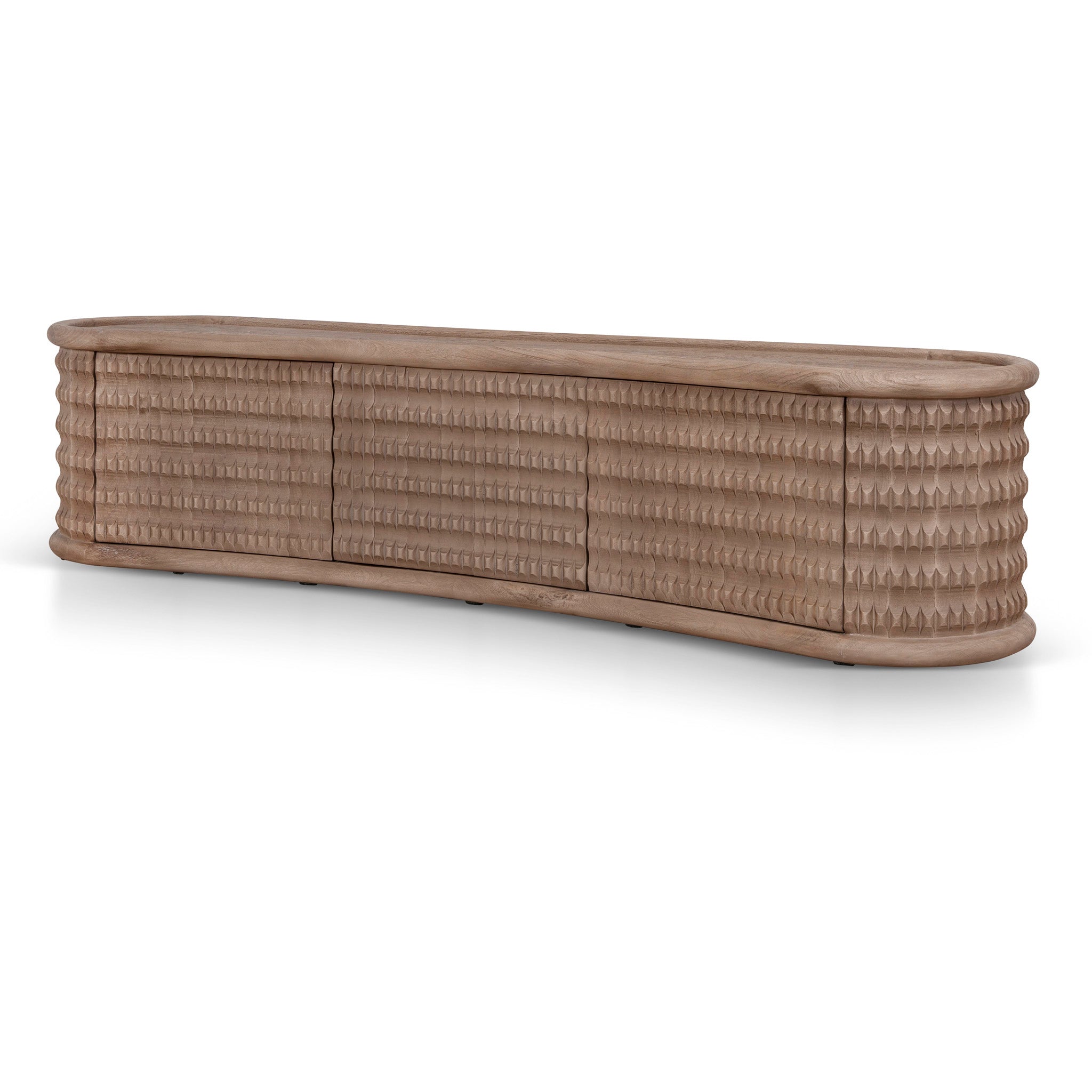 Savarna 1.8m TV Entertainment Unit - Natural TV/Entertainment Unit Rebhi-Core