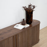 Linea 2m TV Entertainment Unit - Walnut TV/Entertainment Unit KD-Core