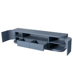 Elino 2m Veneer Top Entertainment TV Unit - Light Blue TV/Entertainment Unit Dwood-Core
