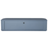 Elino 2m Veneer Top Entertainment TV Unit - Light Blue TV/Entertainment Unit Dwood-Core