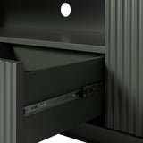 Elino 2m Veneer Top Entertainment TV Unit - Sage Green TV/Entertainment Unit Dwood-Core