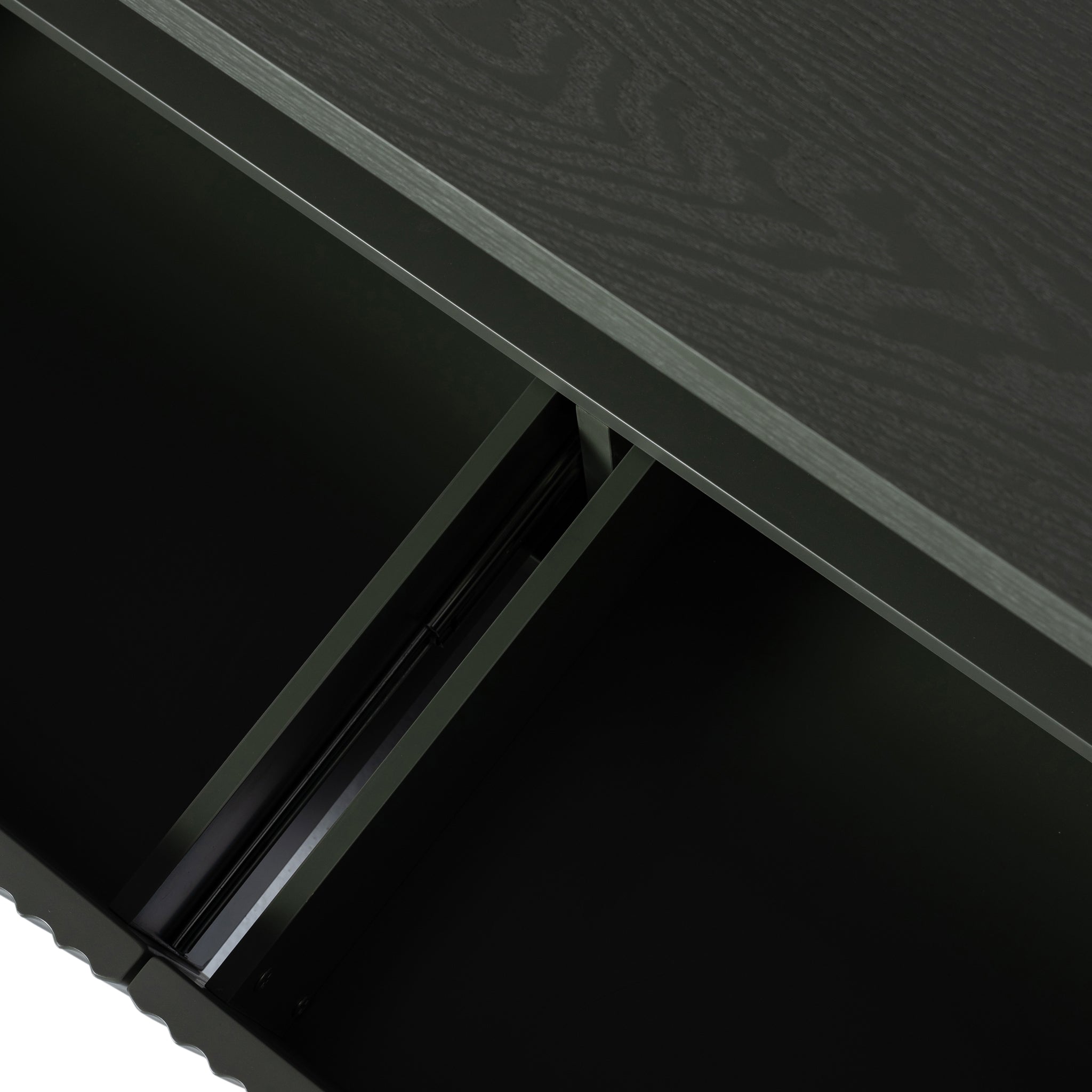 Elino 2m Veneer Top Entertainment TV Unit - Sage Green TV/Entertainment Unit Dwood-Core