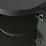 Elino 2m Veneer Top Entertainment TV Unit - Sage Green TV/Entertainment Unit Dwood-Core