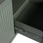 Elino 2m Veneer Top Entertainment TV Unit - Sage Green TV/Entertainment Unit Dwood-Core