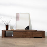Eliza Extendable TV Entertainment Unit - Walnut TV/Entertainment Unit Century-Core
