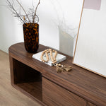 Eliza Extendable TV Entertainment Unit - Walnut TV/Entertainment Unit Century-Core