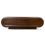 Vittoria 2m TV Entertainment Unit - Natural Walnut TV/Entertainment Unit Valerie-Core