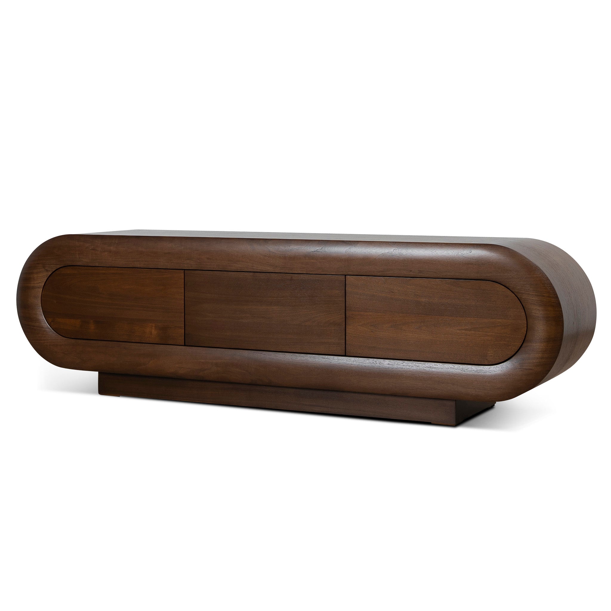 Vittoria 2m TV Entertainment Unit - Natural Walnut TV/Entertainment Unit Valerie-Core