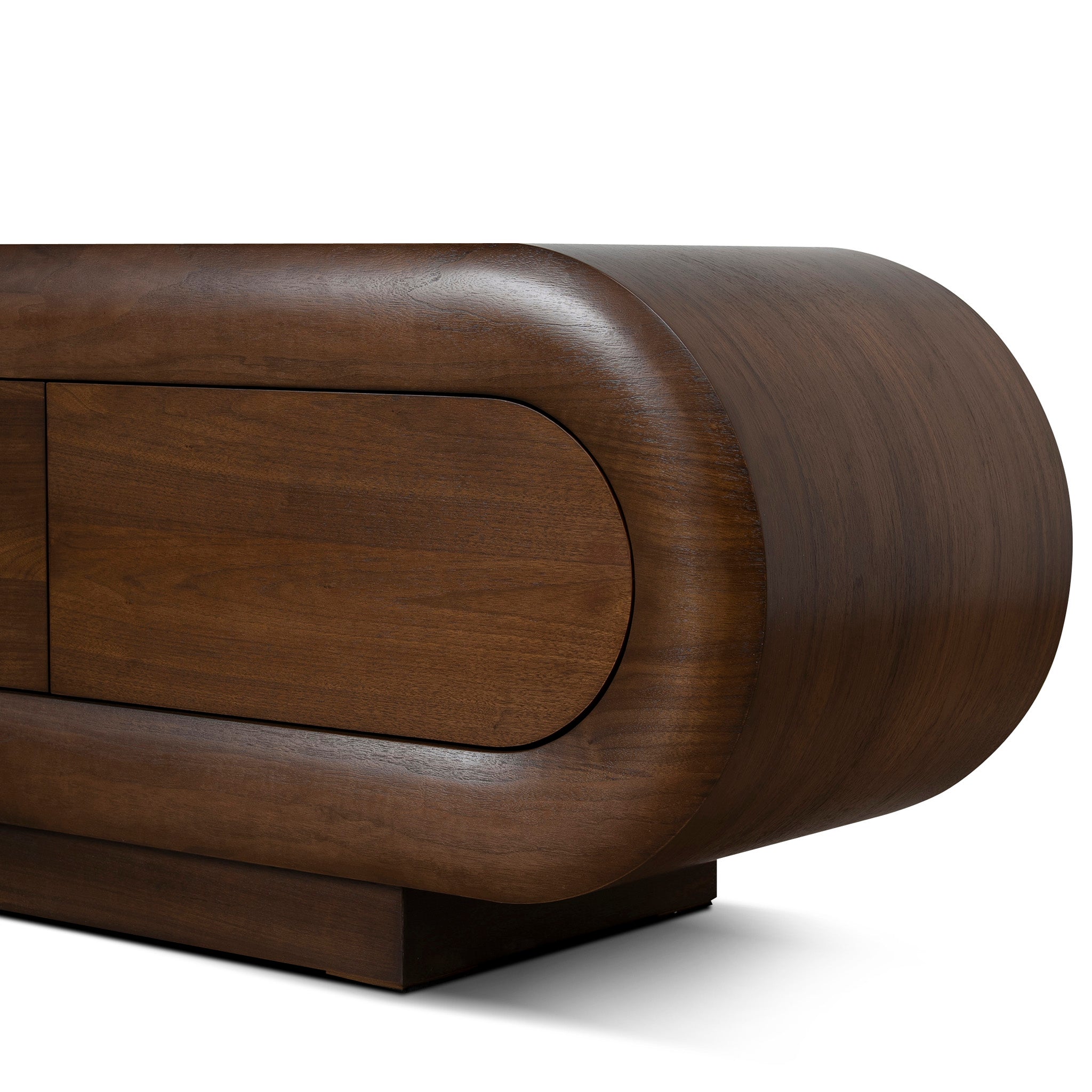 Vittoria 2m TV Entertainment Unit - Natural Walnut TV/Entertainment Unit Valerie-Core