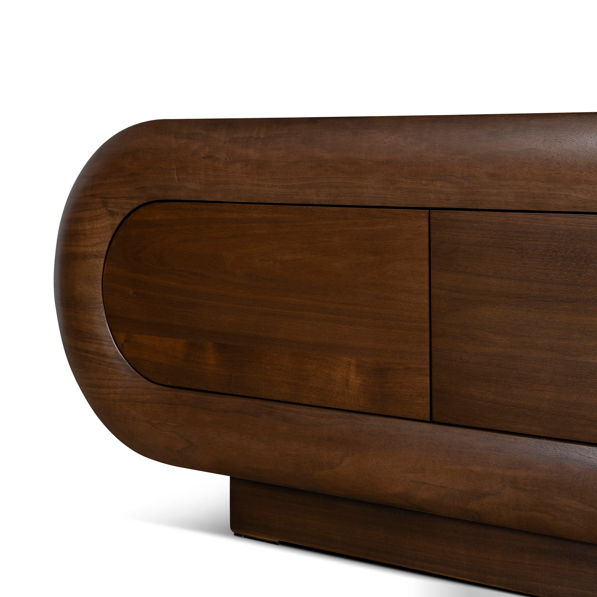 Vittoria 2m TV Entertainment Unit - Natural Walnut TV/Entertainment Unit Valerie-Core