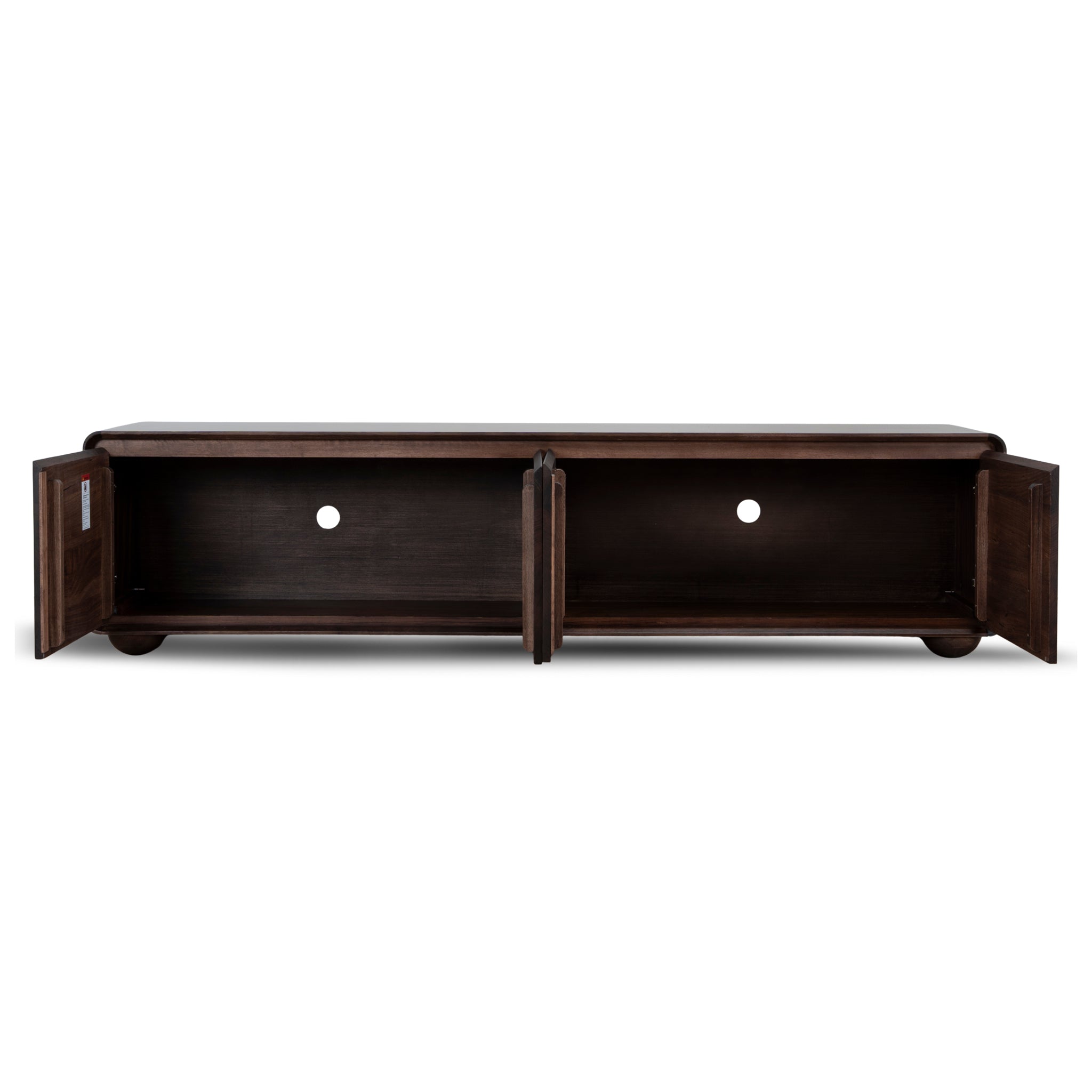 Jenny 2.2 TV Entertainment Unit - Walnut TV/Entertainment Unit AU Wood-Core