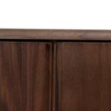 Anja 2.2m TV Entertainment Unit - Walnut TV/Entertainment Unit Dwood-Core
