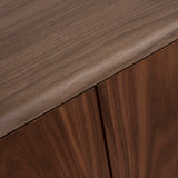 Anja 2.2m TV Entertainment Unit - Walnut TV/Entertainment Unit Dwood-Core