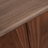 Anja 2.2m TV Entertainment Unit - Walnut TV/Entertainment Unit Dwood-Core
