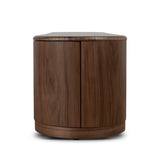 Anja 2.2m TV Entertainment Unit - Walnut TV/Entertainment Unit Dwood-Core