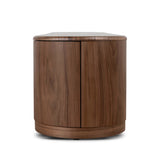 Anja 2.2m TV Entertainment Unit - Walnut TV/Entertainment Unit Dwood-Core