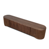 Anja 2.2m TV Entertainment Unit - Walnut TV/Entertainment Unit Dwood-Core