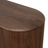 Anja 2.2m TV Entertainment Unit - Walnut TV/Entertainment Unit Dwood-Core
