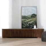 Anja 2.2m TV Entertainment Unit - Walnut TV/Entertainment Unit Dwood-Core