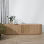 Ex Display - Linea 2m TV Entertainment Unit - Natural (For Display Only) TV/Entertainment Unit KD-Core