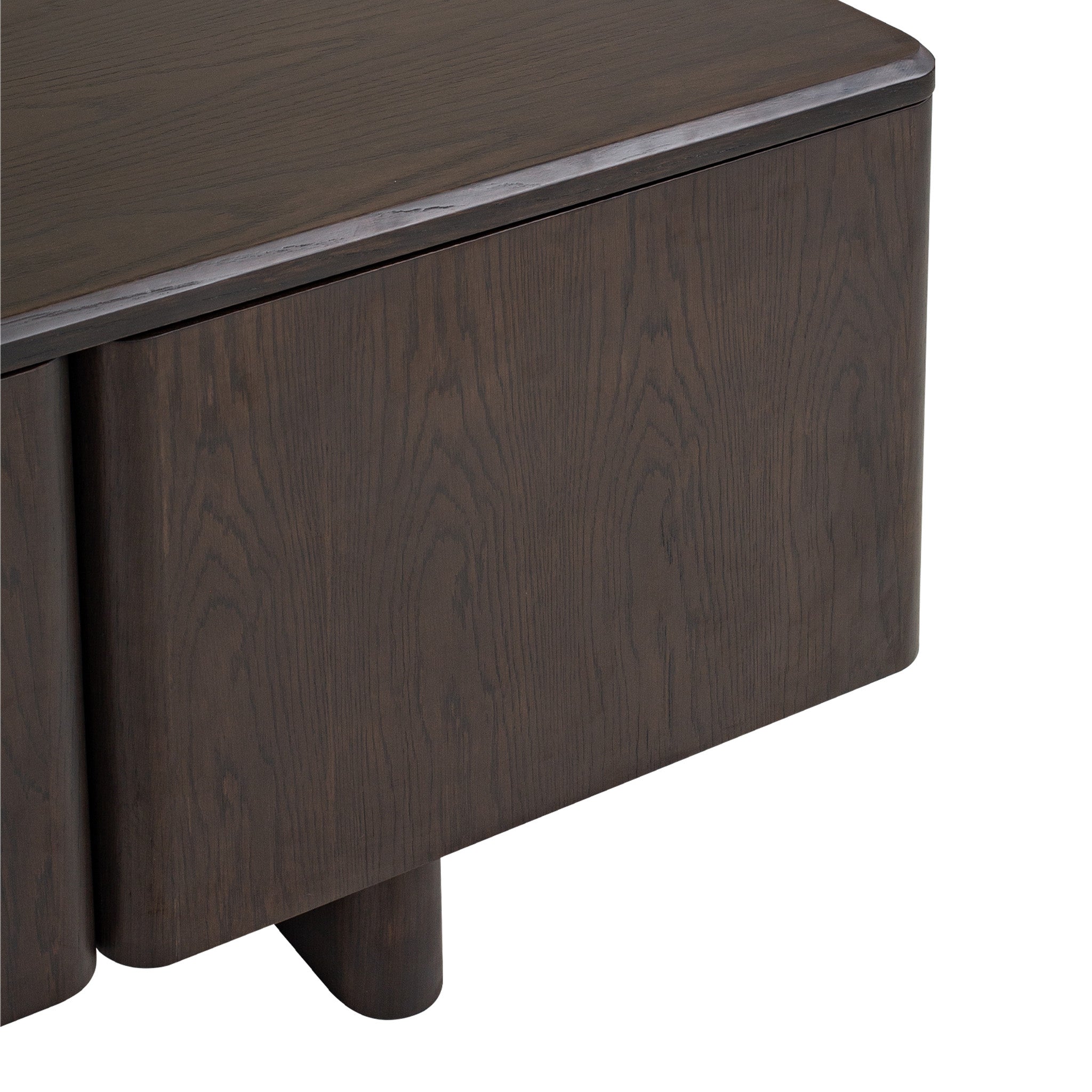 Miravelle 2.4m TV Unit - Dark Brown TV/Entertainment Unit Iggy-Core