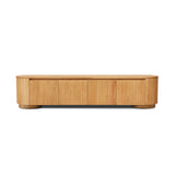 Selvino 2.1m Tassie Oak TV Entertainment Unit - Natural TV/Entertainment Unit Marri-Core