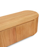 Selvino 2.1m Tassie Oak TV Entertainment Unit - Natural TV/Entertainment Unit Marri-Core