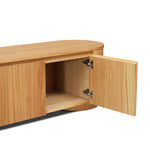 Selvino 2.1m Tassie Oak TV Entertainment Unit - Natural TV/Entertainment Unit Marri-Core