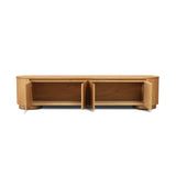 Selvino 2.1m Tassie Oak TV Entertainment Unit - Natural TV/Entertainment Unit Marri-Core