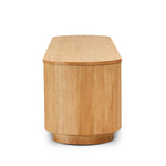 Selvino 2.1m Tassie Oak TV Entertainment Unit - Natural TV/Entertainment Unit Marri-Core