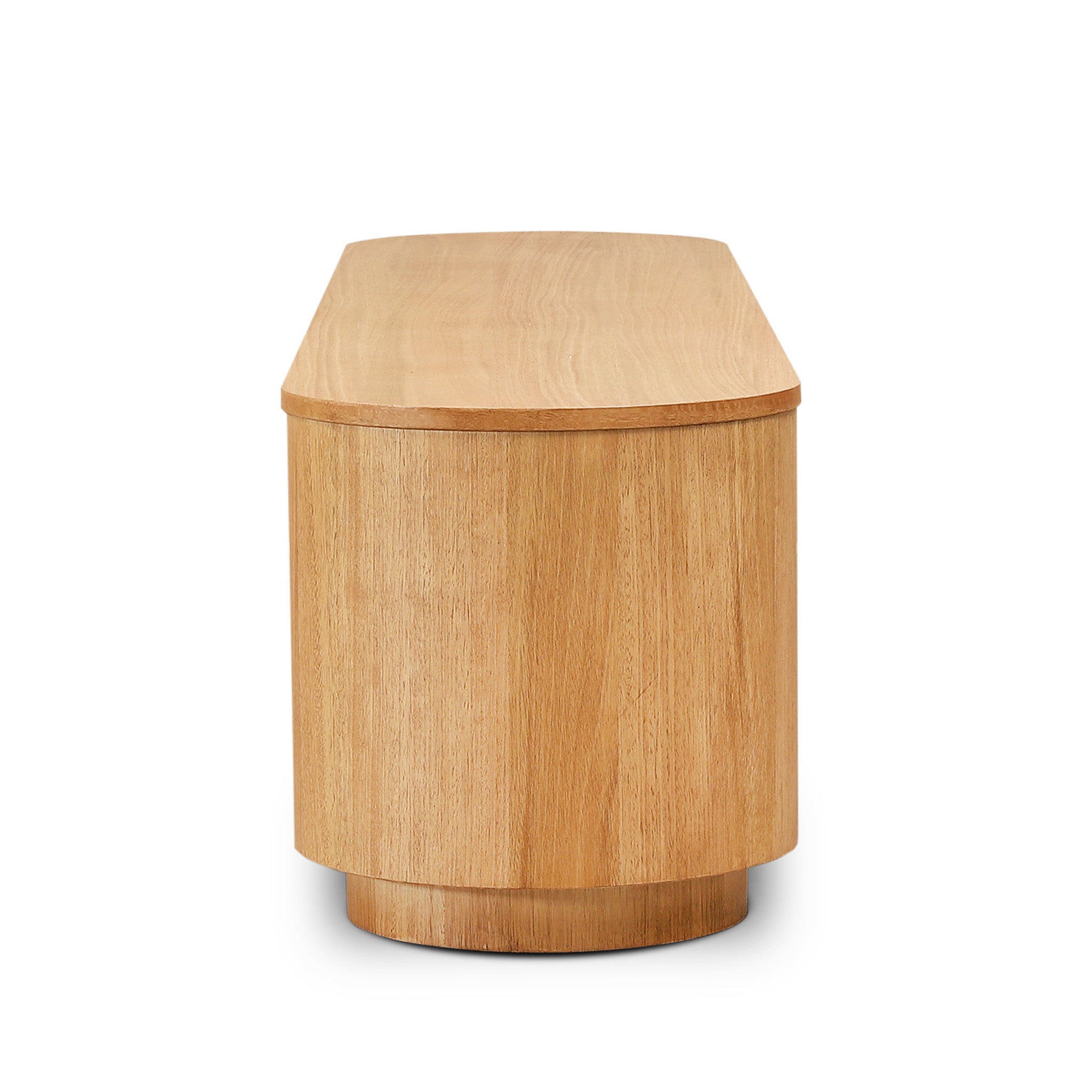 Selvino 2.1m Tassie Oak TV Entertainment Unit - Natural TV/Entertainment Unit Marri-Core