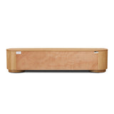 Selvino 2.1m Tassie Oak TV Entertainment Unit - Natural TV/Entertainment Unit Marri-Core