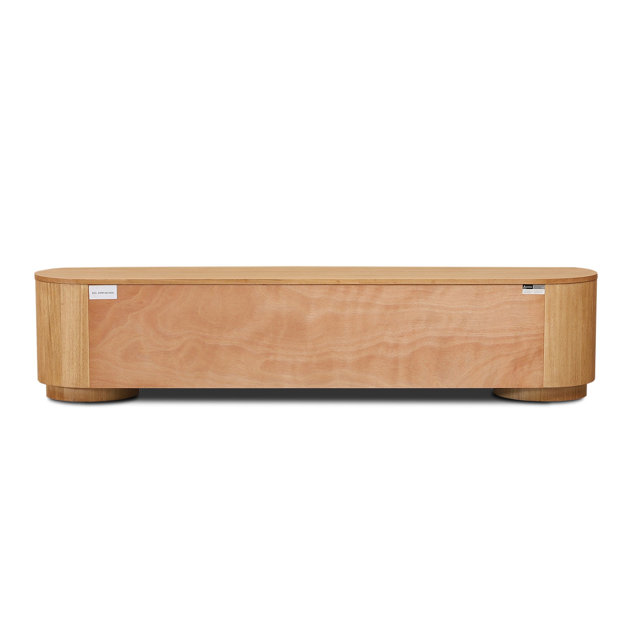 Selvino 2.1m Tassie Oak TV Entertainment Unit - Natural TV/Entertainment Unit Marri-Core