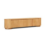 Selvino 2.1m Tassie Oak TV Entertainment Unit - Natural TV/Entertainment Unit Marri-Core