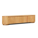 Selvino 2.1m Tassie Oak TV Entertainment Unit - Natural TV/Entertainment Unit Marri-Core
