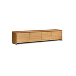Alvento 2.1m Tassie Oak TV Entertainment Unit - Natural TV/Entertainment Unit Marri-Core