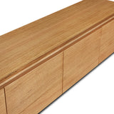 Alvento 2.1m Tassie Oak TV Entertainment Unit - Natural TV/Entertainment Unit Marri-Core