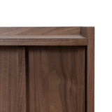 Kobus 2m Wooden TV Entertainment Unit - Walnut