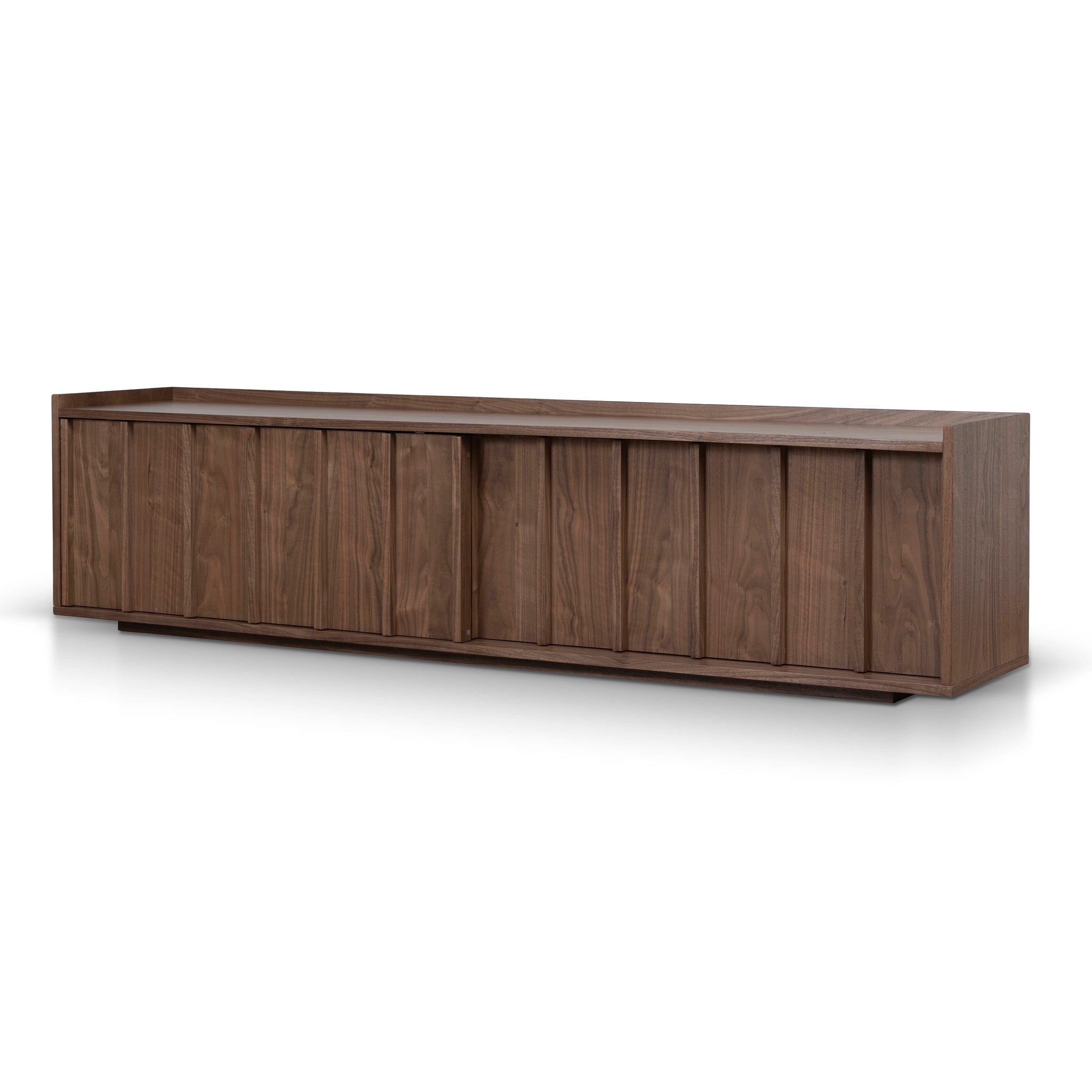 Kobus 2m Wooden TV Entertainment Unit - Walnut TV/Entertainment Unit KD-Core