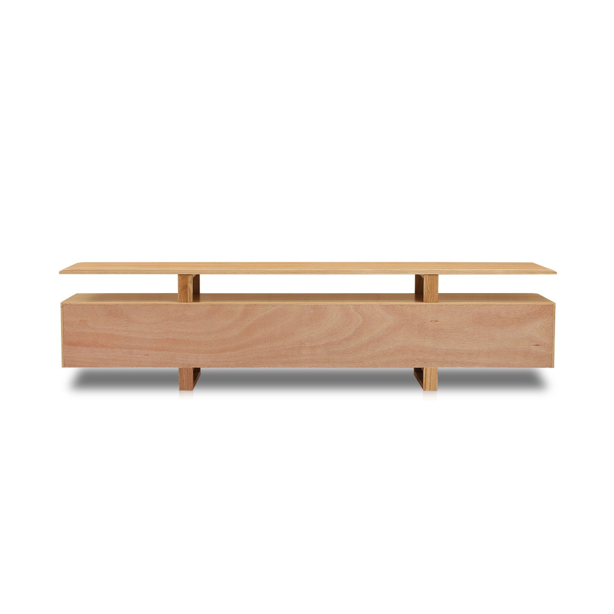 Hirata 2.1m TV Entertainment Unit - NZ Natural Ash Marri-Core