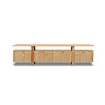 Hirata 2.1m TV Entertainment Unit - NZ Natural Ash Marri-Core