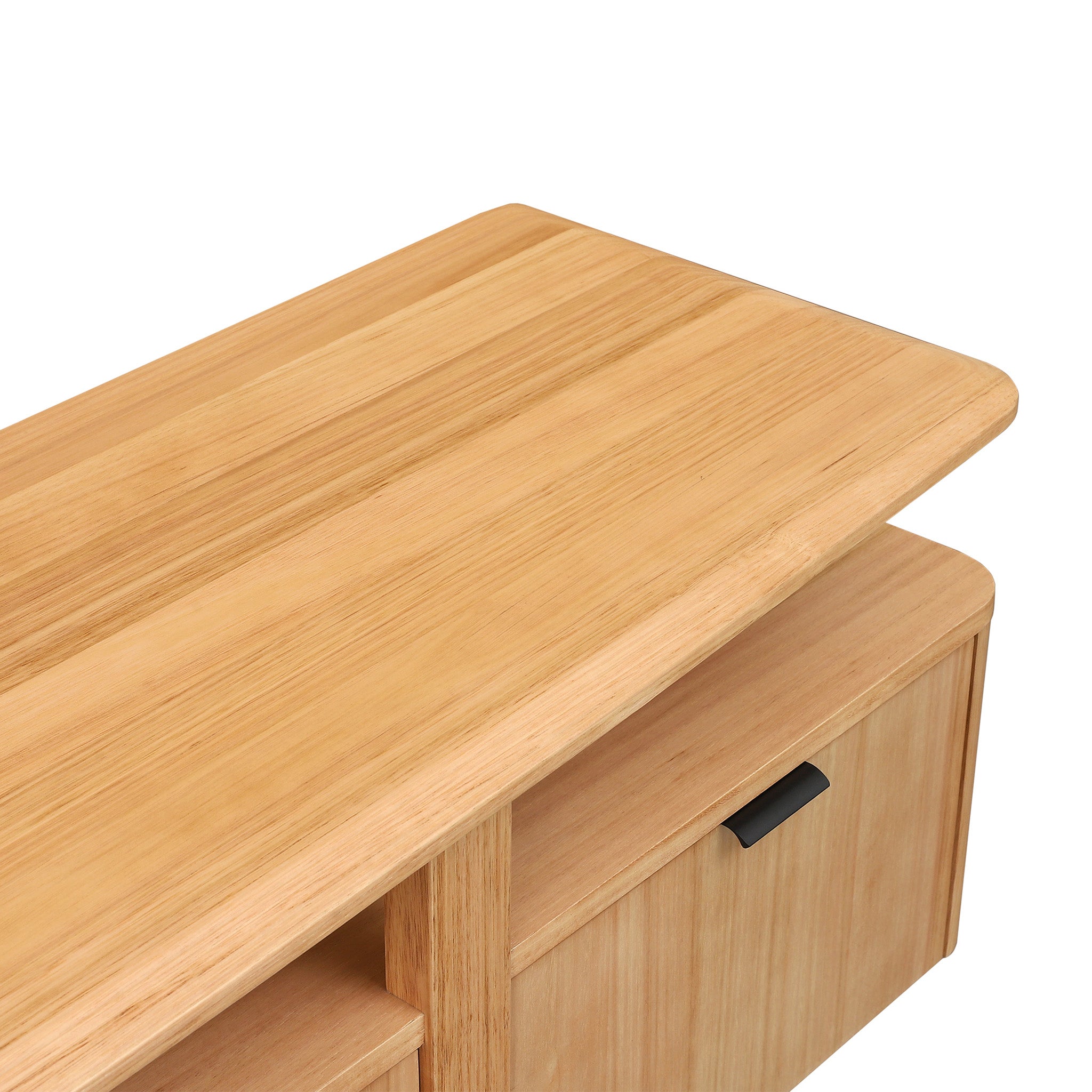 Hirata 2.1m TV Entertainment Unit - NZ Natural Ash TV/Entertainment Unit Marri-Core