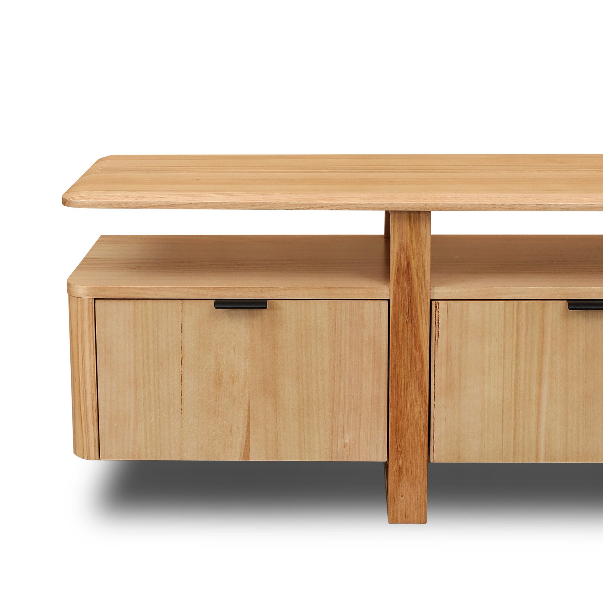 Hirata 2.1m TV Entertainment Unit - NZ Natural Ash TV/Entertainment Unit Marri-Core