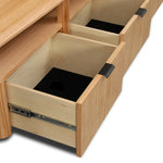 Hirata 2.1m TV Entertainment Unit - NZ Natural Ash TV/Entertainment Unit Marri-Core
