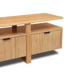 Hirata 2.1m TV Entertainment Unit - NZ Natural Ash TV/Entertainment Unit Marri-Core