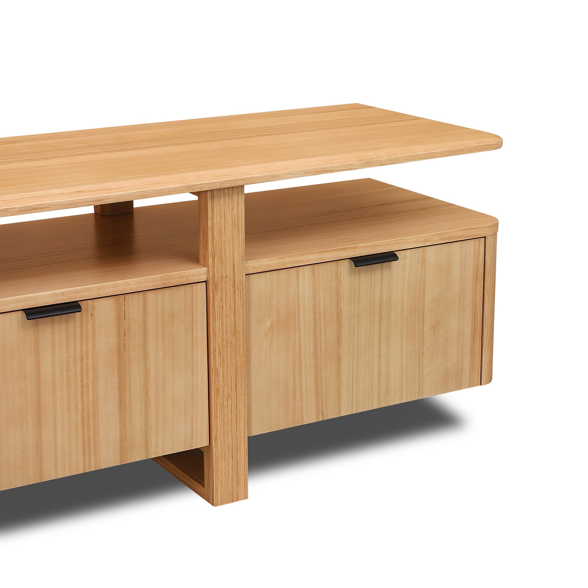 Hirata 2.1m TV Entertainment Unit - NZ Natural Ash TV/Entertainment Unit Marri-Core